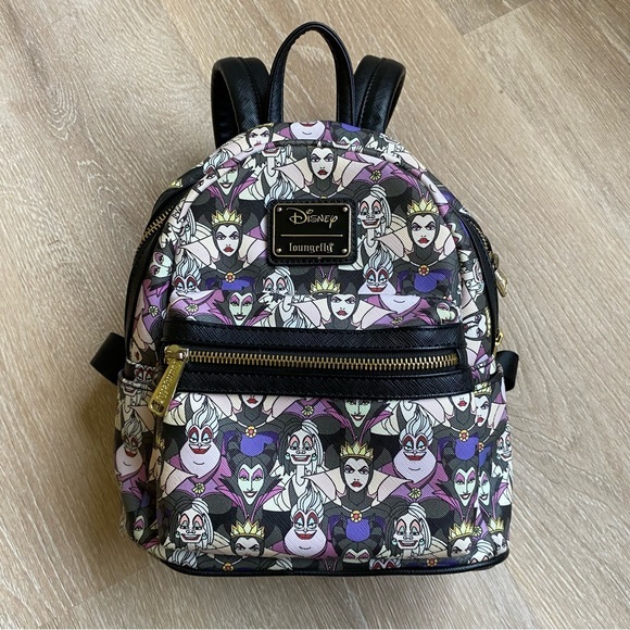 Disney Handbags - Disney x Loungefly Villains Mini Backpack